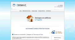 Desktop Screenshot of destapa.cl